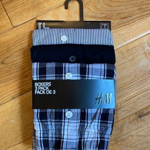 H&M 3-Pack Men's Woven Shorts